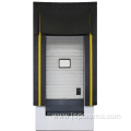 Industrial lifting exterior door